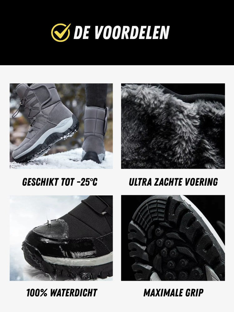Herren Snowboots Wasserabweisend Robust