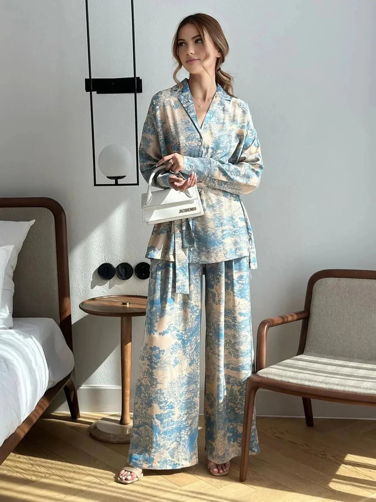 Britta Damen Zweiteiler-Set mit Print