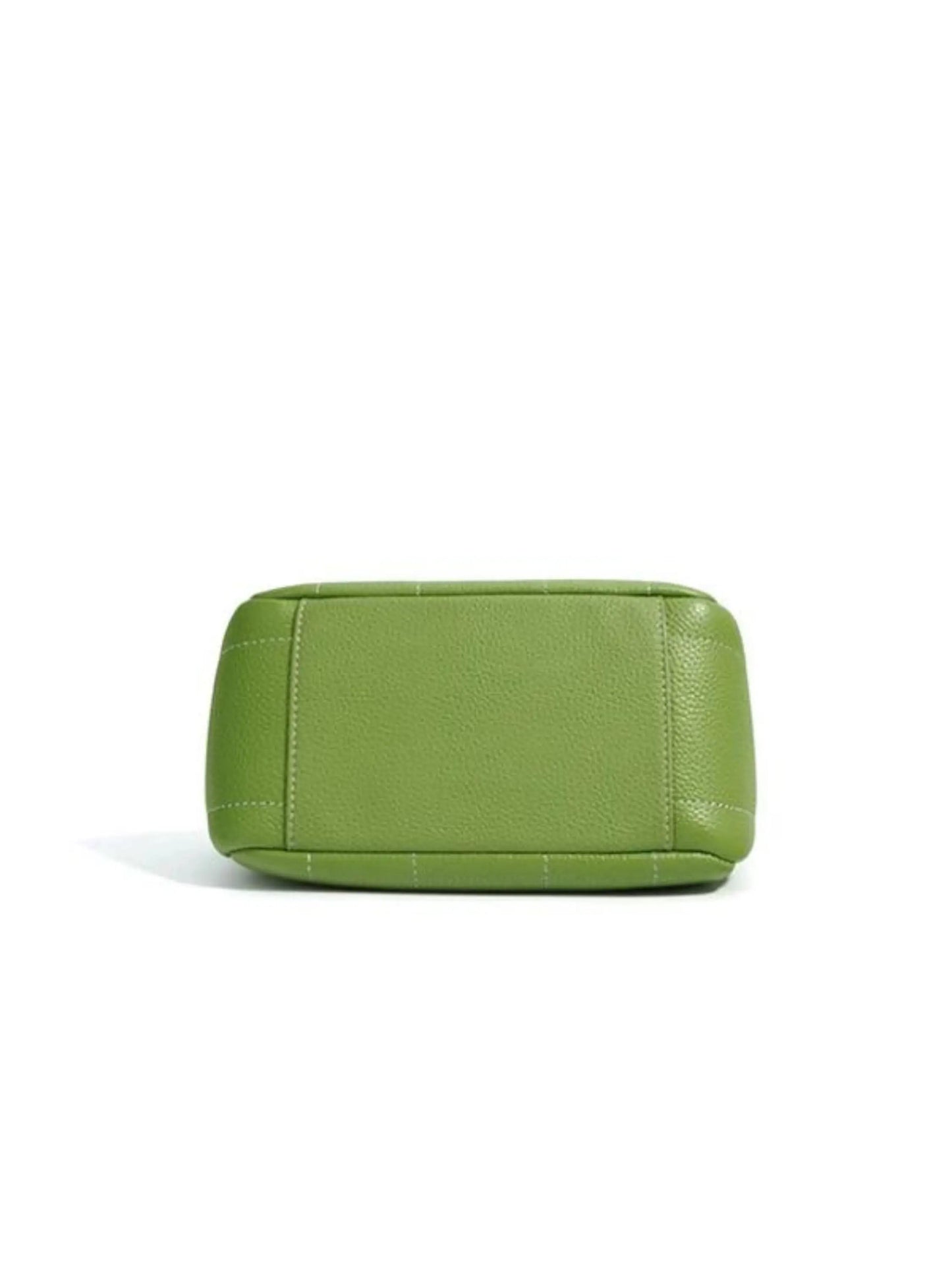 Beatrix Grüne Lederhandtasche Minimalistisches Design