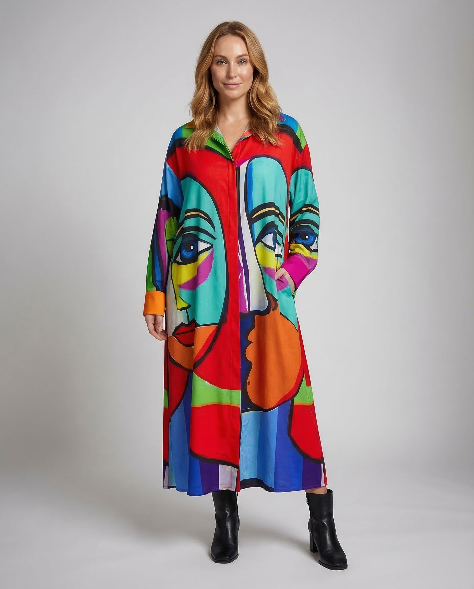 Damen Kimono Mantel Stil - Norvielle