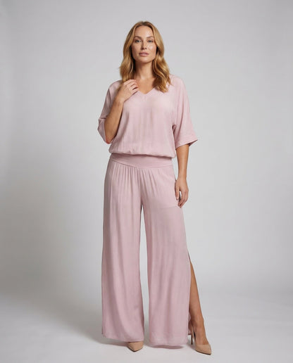 Damen Sommerkleid Set Chiffon Zweiteiler - Norvielle