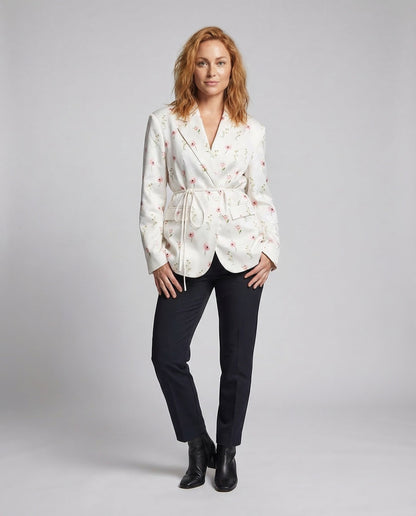Damen Blazer Tailliert Elegant - Norvielle