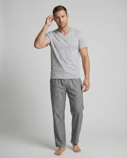 Damen Leinenhose Weit - Norvielle