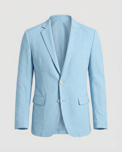 Herren Strukturblazer Tailliert - Norvielle