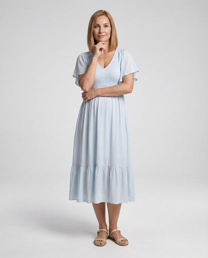 Damen Umstands- und Stillkleid Empire-Taille - Norvielle