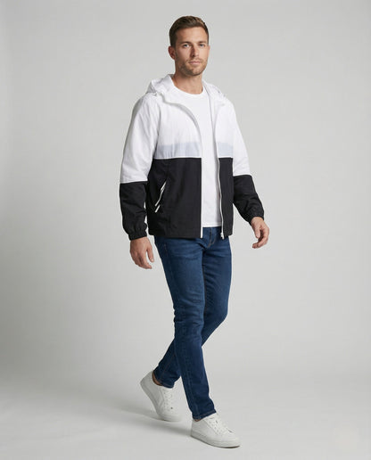 Herren Ultraleichte Kapuzenwindjacke - Norvielle