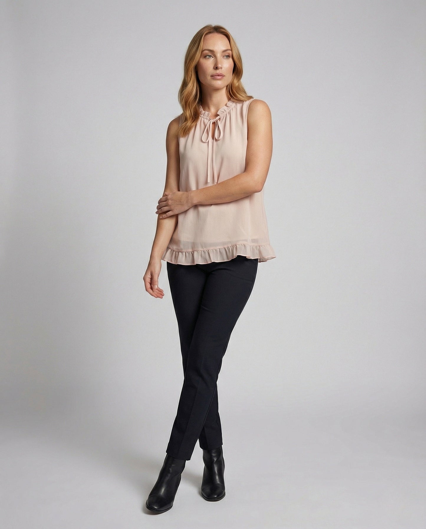 Damen Bluse Oversize Schleife Bindekragen Weiss nicht spezifiziert, - Norvielle