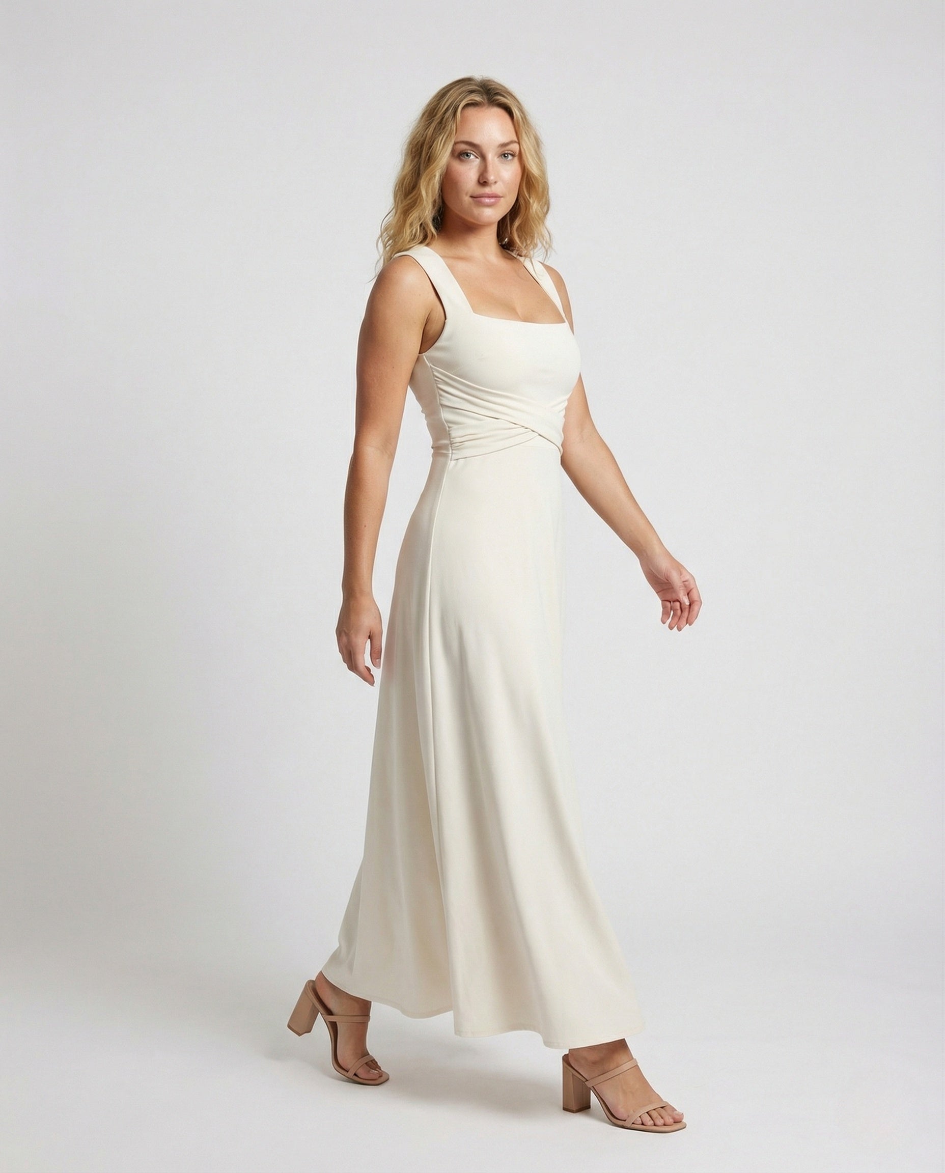 Damen Corsagenkleid Tellerrock - Norvielle