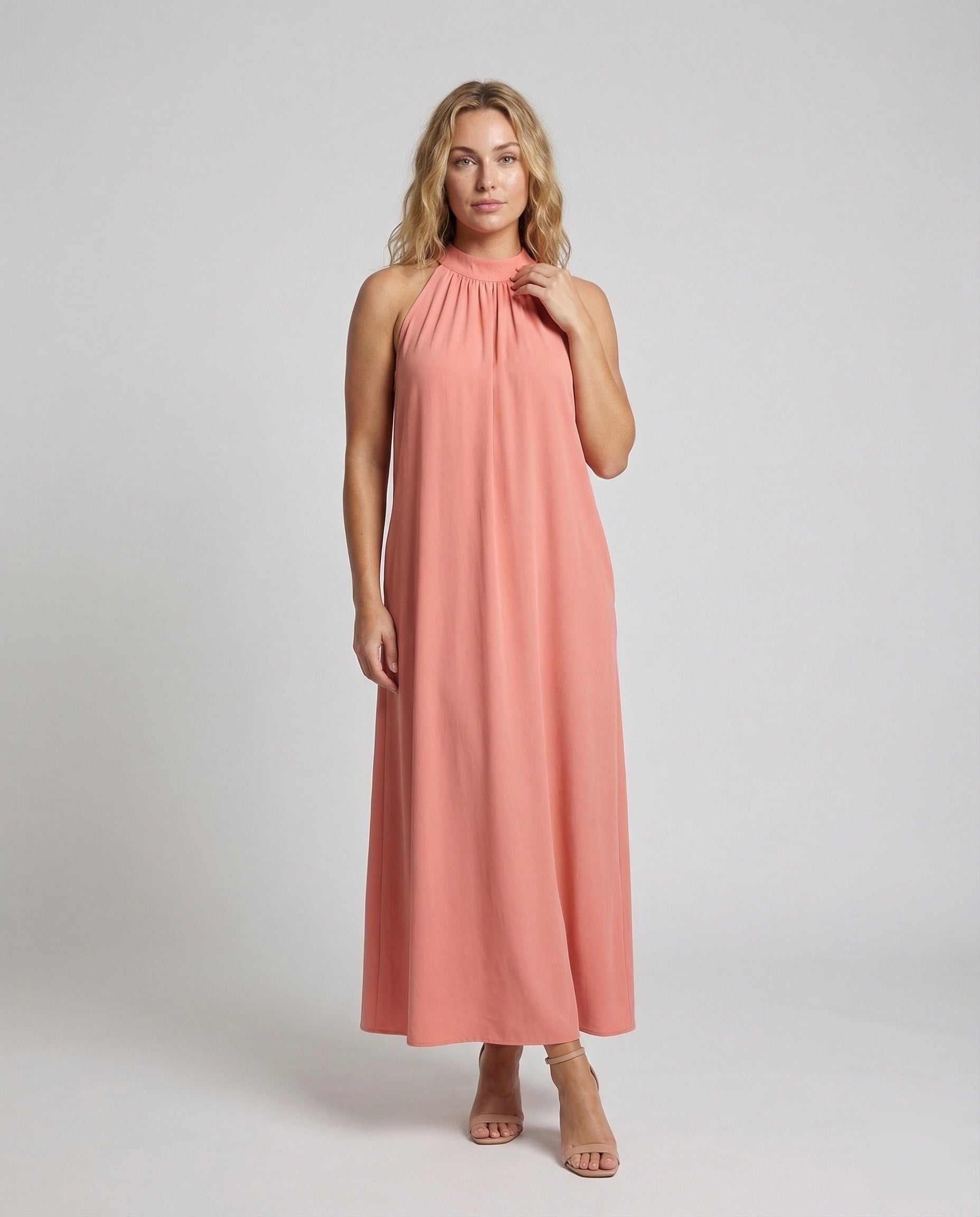 Damen Maxikleid A-Linie - Norvielle