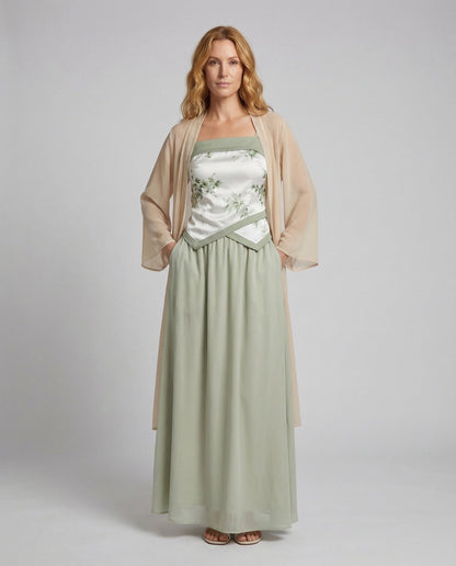 Damen Kimono-Cardigan Chiffon Leicht - Norvielle