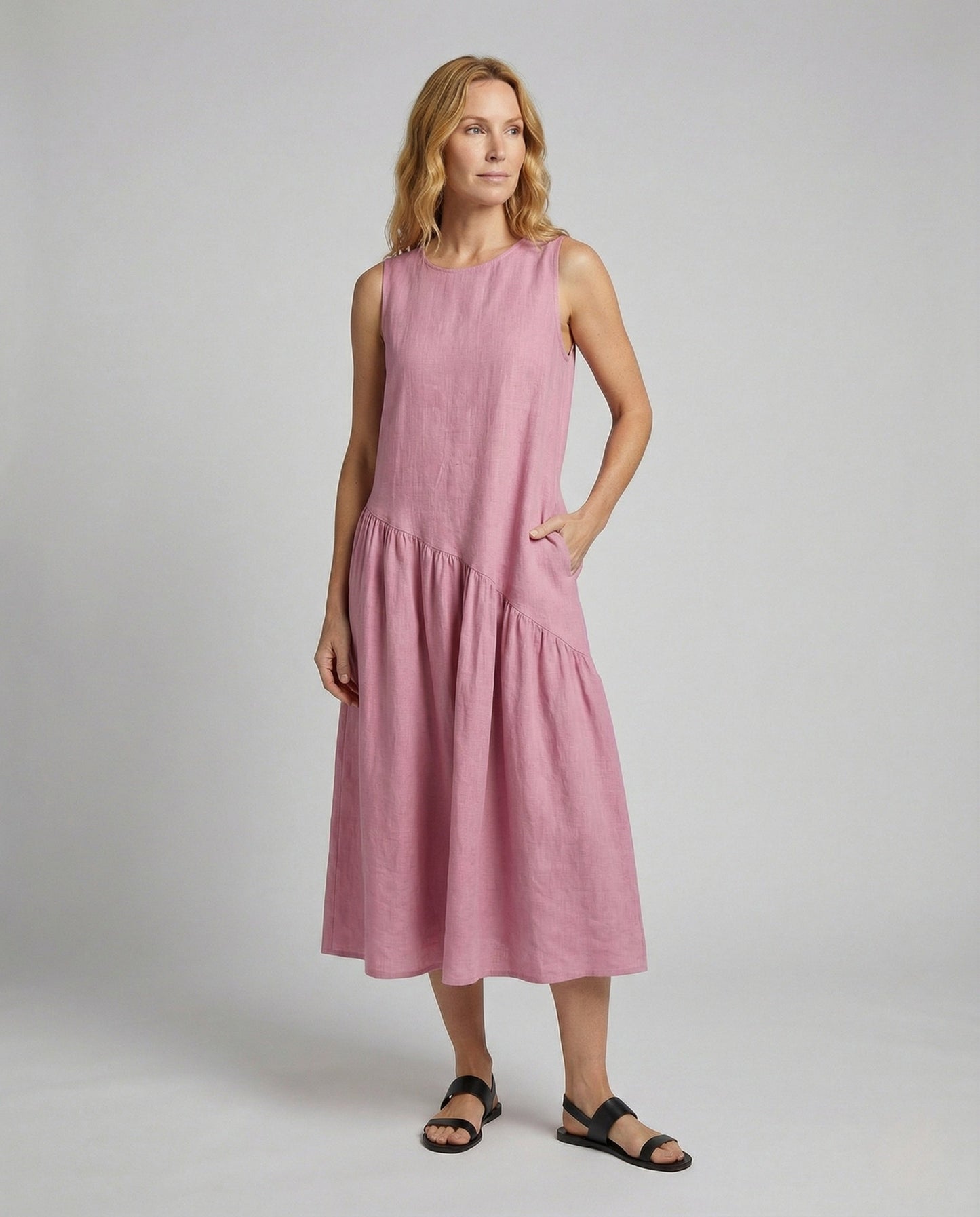 Damen A-Linie Sommerkleid - Norvielle
