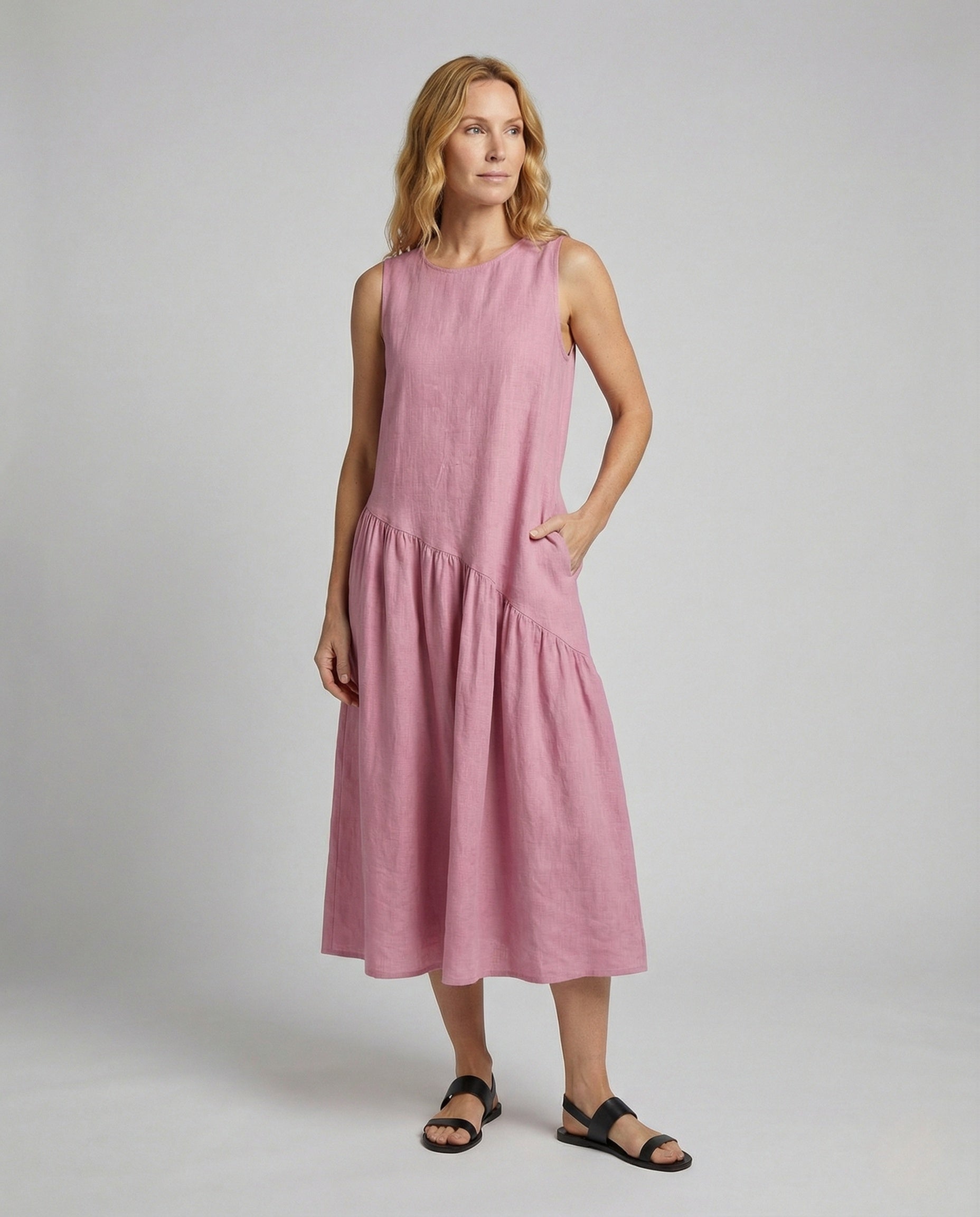 Damen A-Linie Sommerkleid - Norvielle