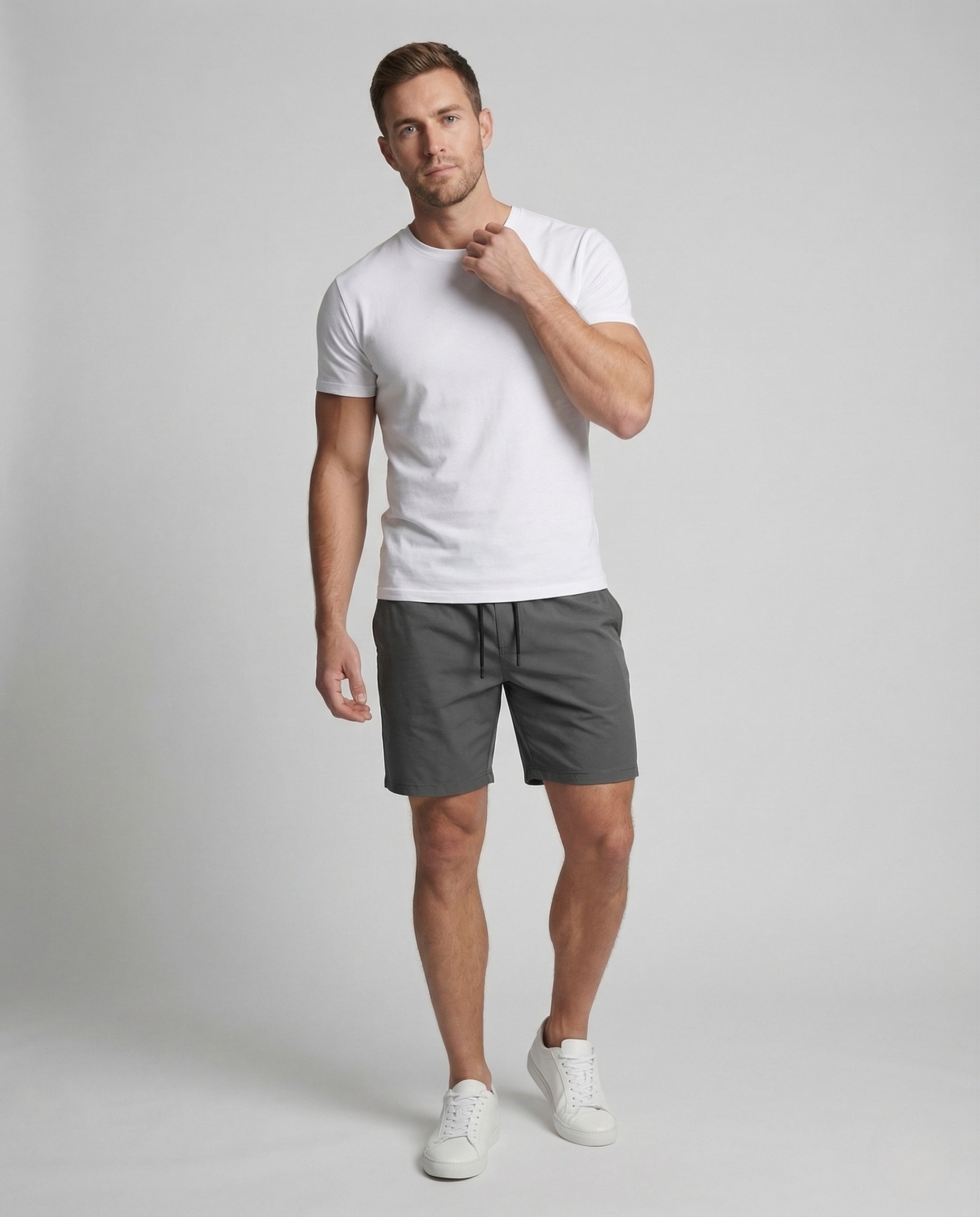 Herren Relax Shorts Elastikbund Stretch Bequem - Norvielle