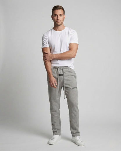 Herren Sweatpants Komfortbund Logodruck Bequem - Norvielle
