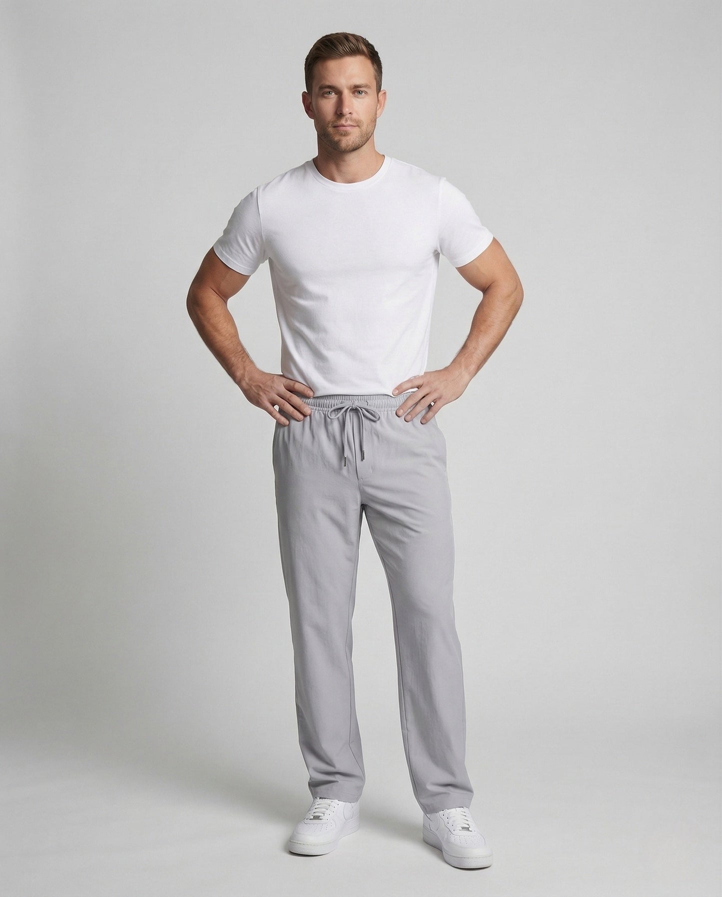 Herren Freizeithose Mikrofaser Tunnelzug - Norvielle