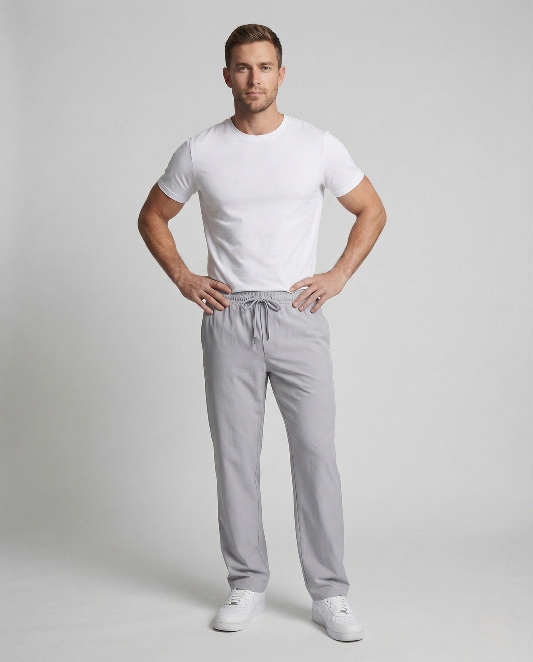 Herren Freizeithose Mikrofaser Tunnelzug - Norvielle