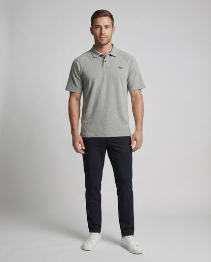 Herren Poloshirt Weit Raglanärmel Polokragen - Norvielle