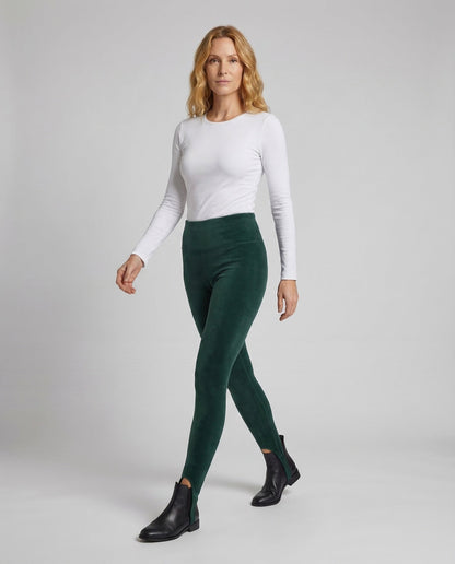 Damen Thermo Fleece Leggings Hochtaillig - Norvielle