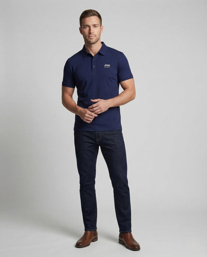 Herren Poloshirt Atmungsaktiv Knopfleiste - Norvielle