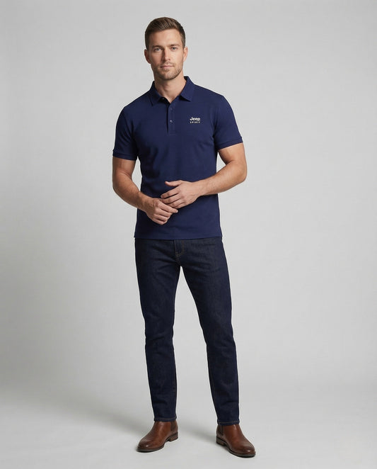Herren Poloshirt Atmungsaktiv Knopfleiste - Norvielle