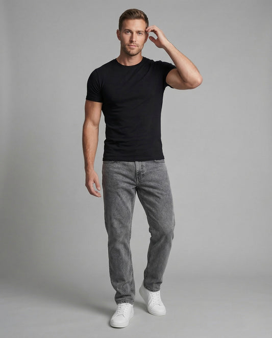 Herren Vintage Jeans Weite Bein Tiefes Bein - Norvielle