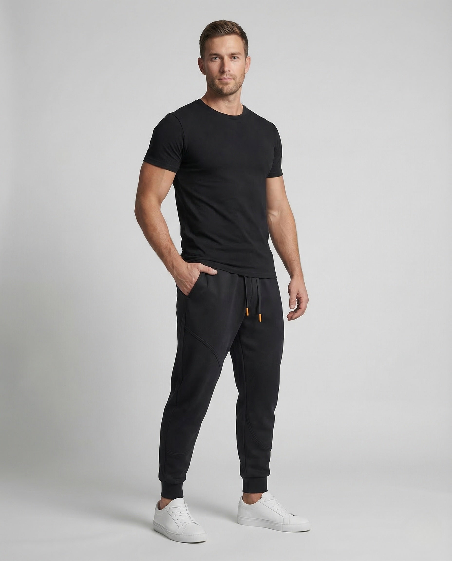 Herren Slim-Jogginghose mit Kordelzug - Norvielle