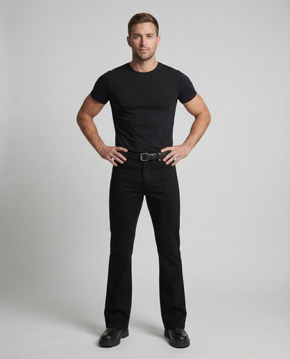 Herren Stretch Denim Schlaghose - Norvielle