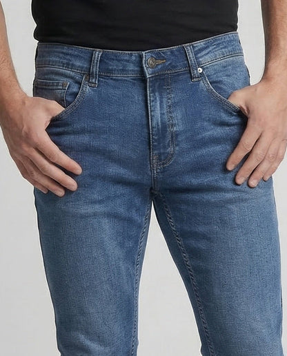 Herren Slimfit Jeans Gerade