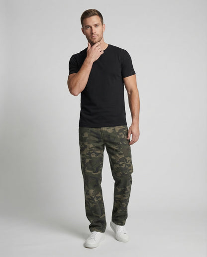 Unisex Cargohose Camouflage Gerade wird zu: Unisex Cargohose - Norvielle