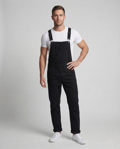 Herren Latzhose Jeans Verstellbar - Norvielle