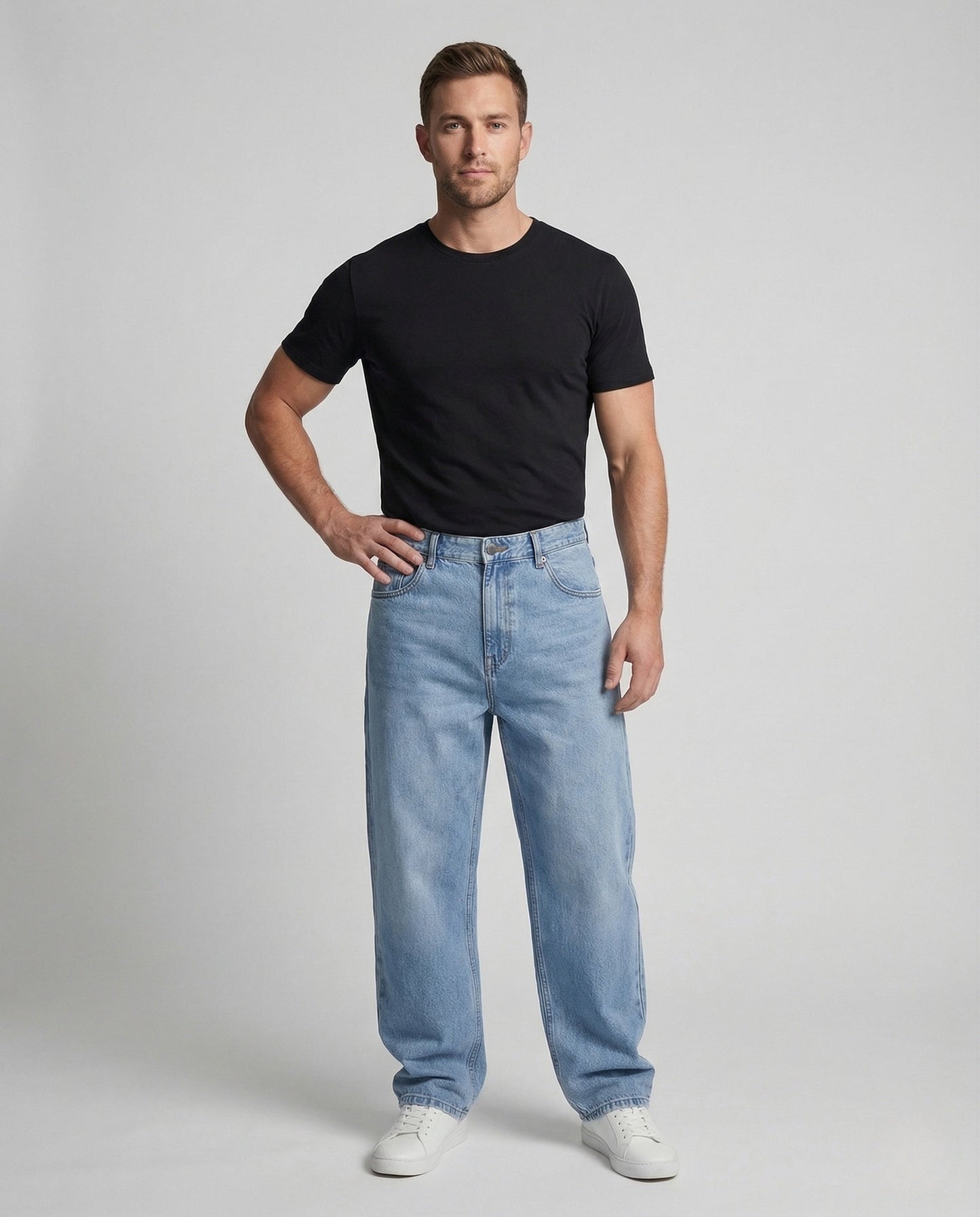Herren Jeans Gerade Locker Fit - Norvielle