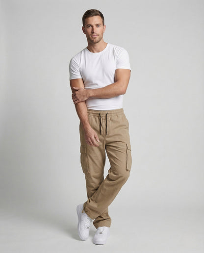 Herren Cargohose Robust Mit Vielen Taschen - Norvielle