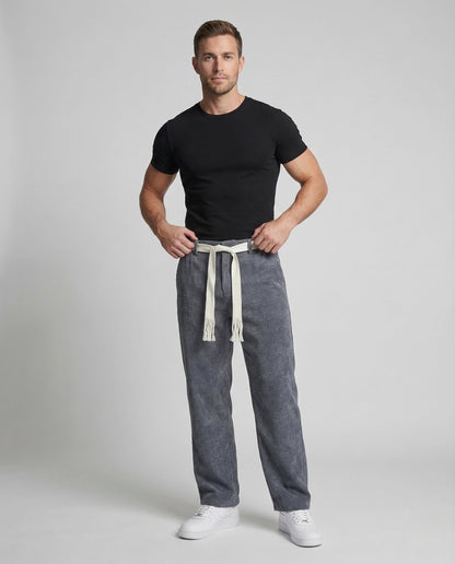 Herren Cordhose Weit Bein Gerade - Norvielle