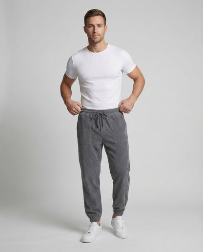 Unisex Cordhose Baggy Elastikbund - Norvielle