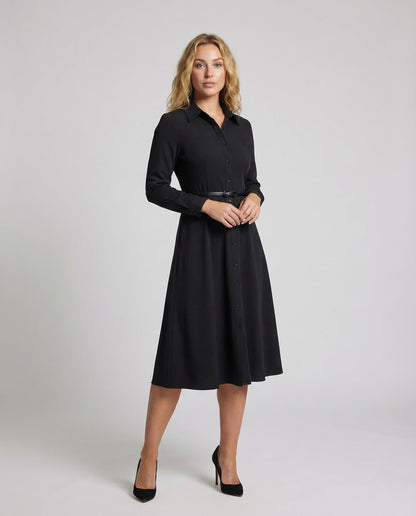 Damen A-Linie Hemdkleid - Norvielle