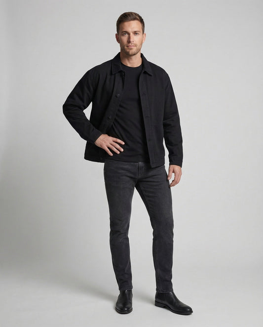 Herren Worker Übergangsjacke Baumwollmix - Norvielle