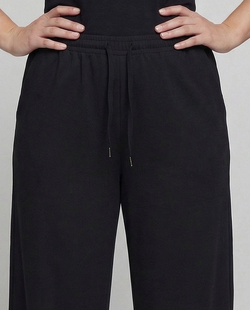 Damen Oversize Sweatpants Kordelzug Beige
