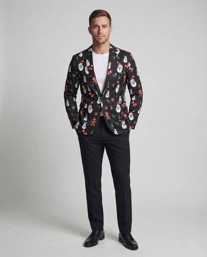 Herren Weihnachtssakko Slim Fit - Norvielle