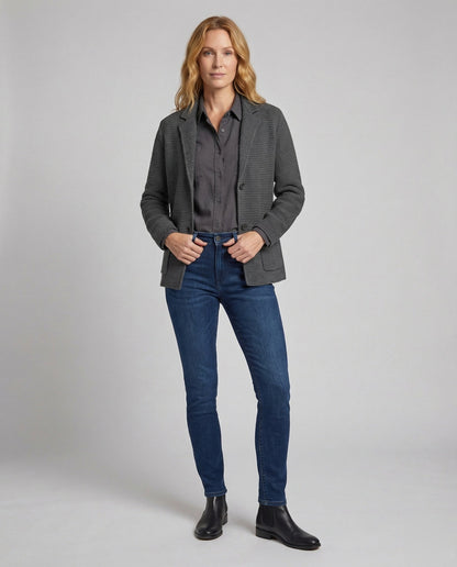 Damen Strickjacke V-Ausschnitt - Norvielle
