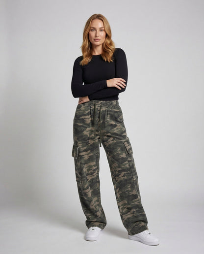 Damen Oversize Cargohose - Norvielle