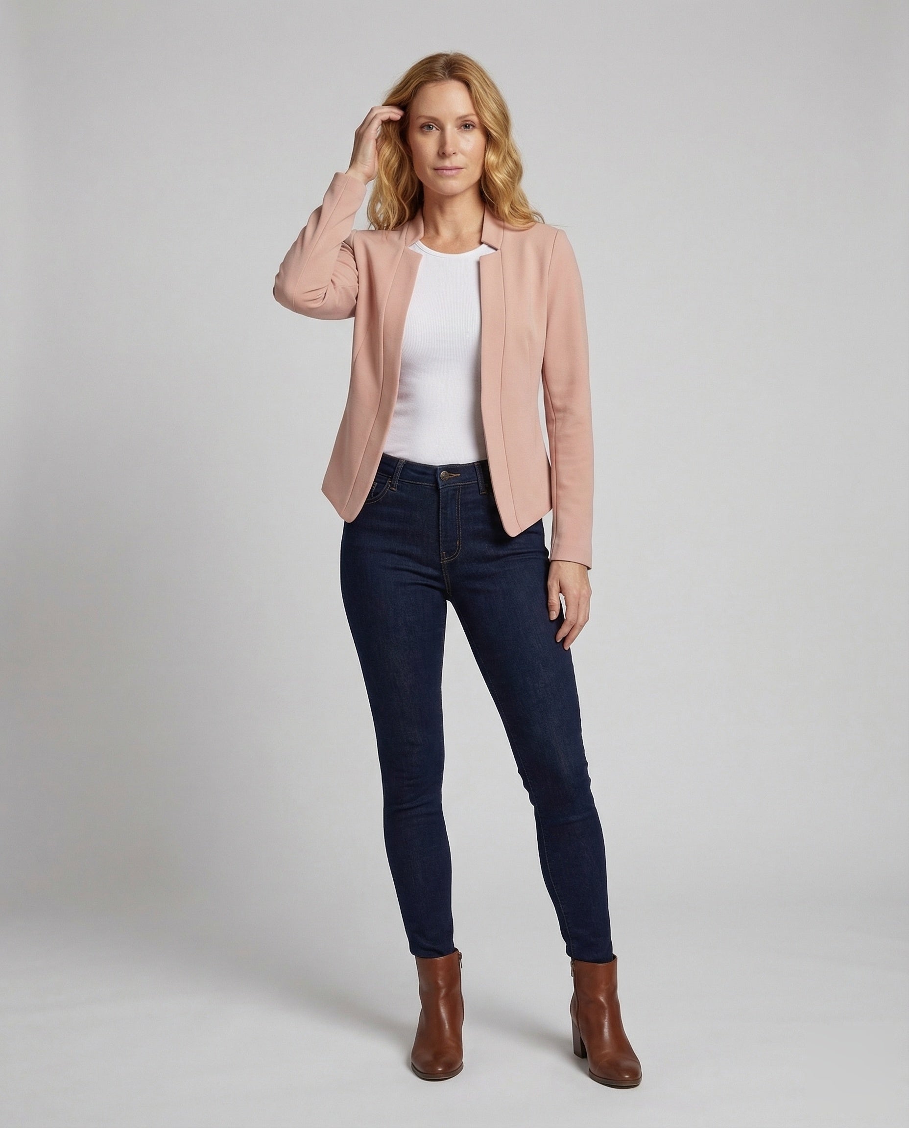 Damen Blazer Stretch Tailliert - Norvielle