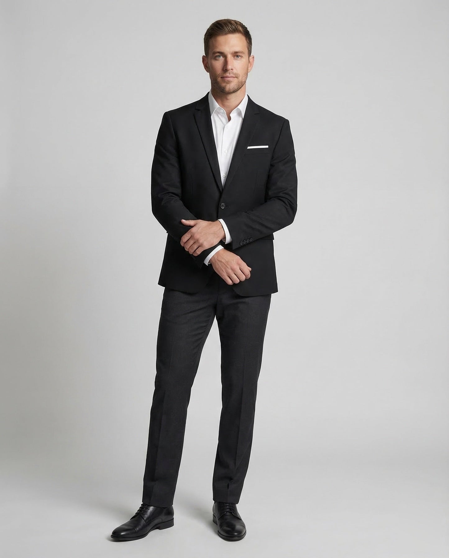 Herren Samt Sakko mit Revers - Norvielle