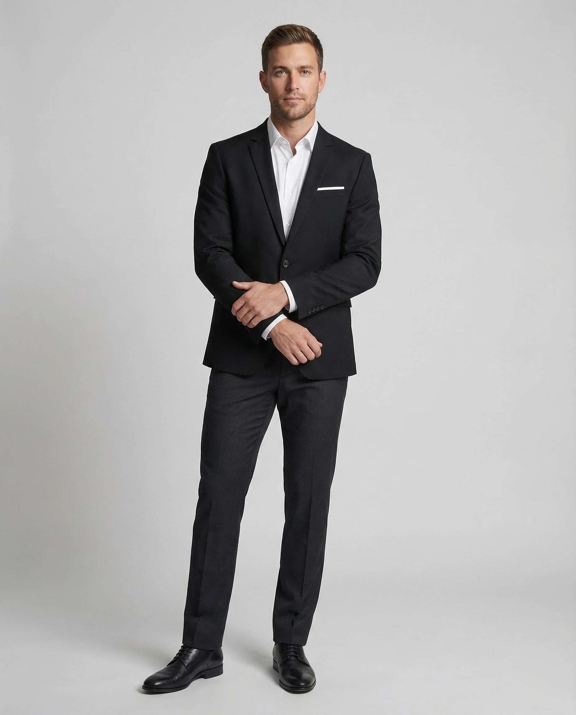 Herren Samt Sakko mit Revers - Norvielle