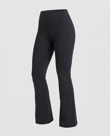Damen Yoga-Hose High-Waist Schlag