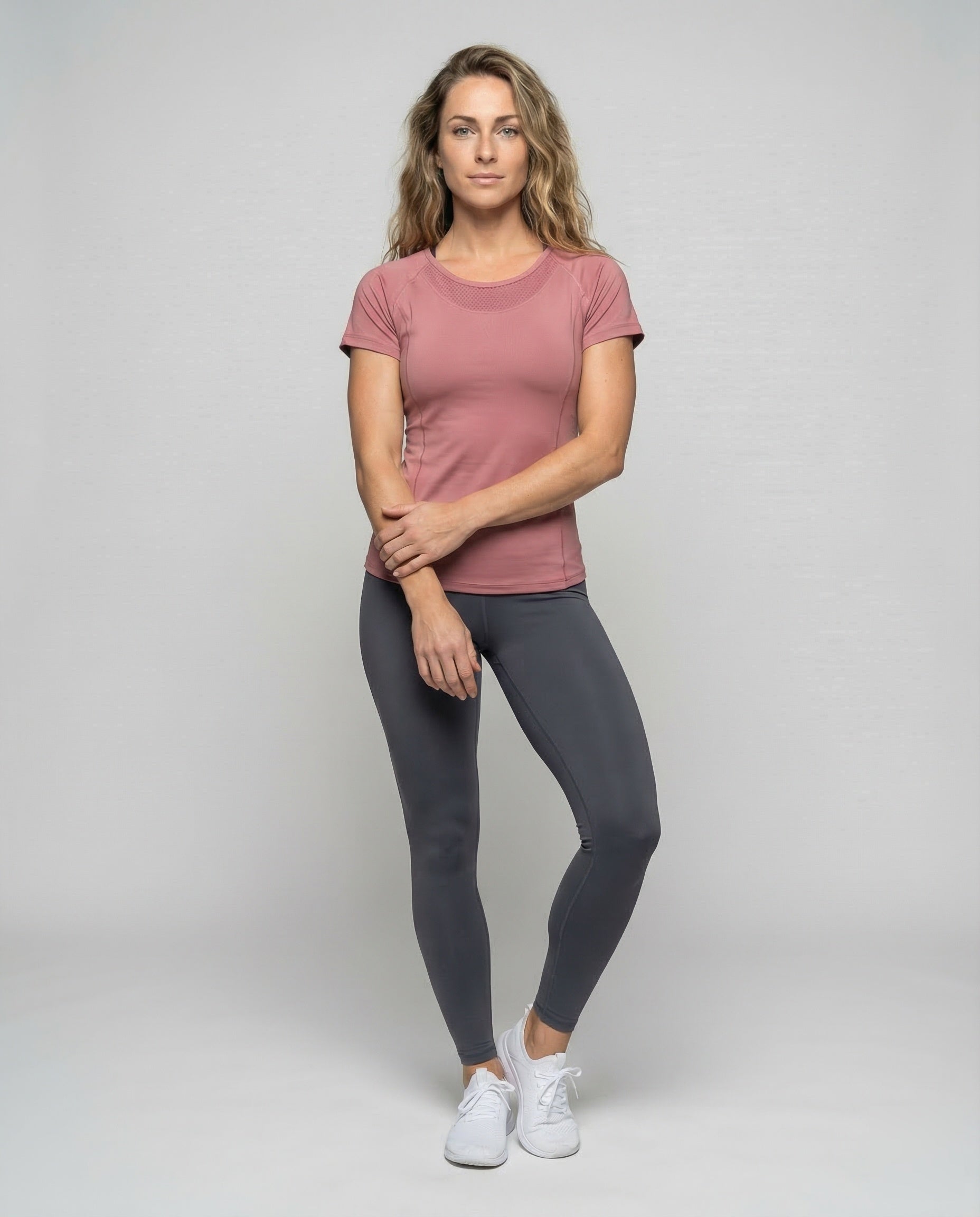 Damen Laufshirt Atmungsaktives Mesh Rücken - Norvielle