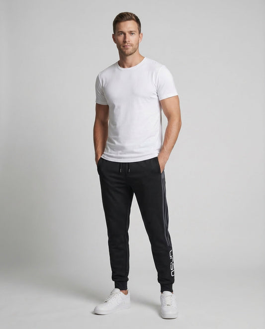 Herren Trainingshose mit Streifen Sport - Norvielle