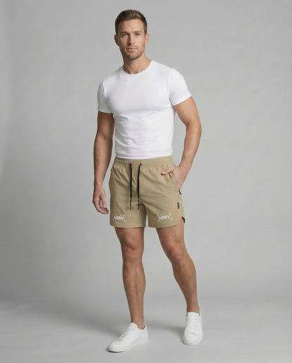 Herren Trainings-Shorts 2in1 Kompressions-Shorts