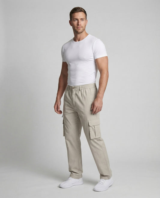 Herren Cargo-Hose Mit Mehrtaschen - Norvielle