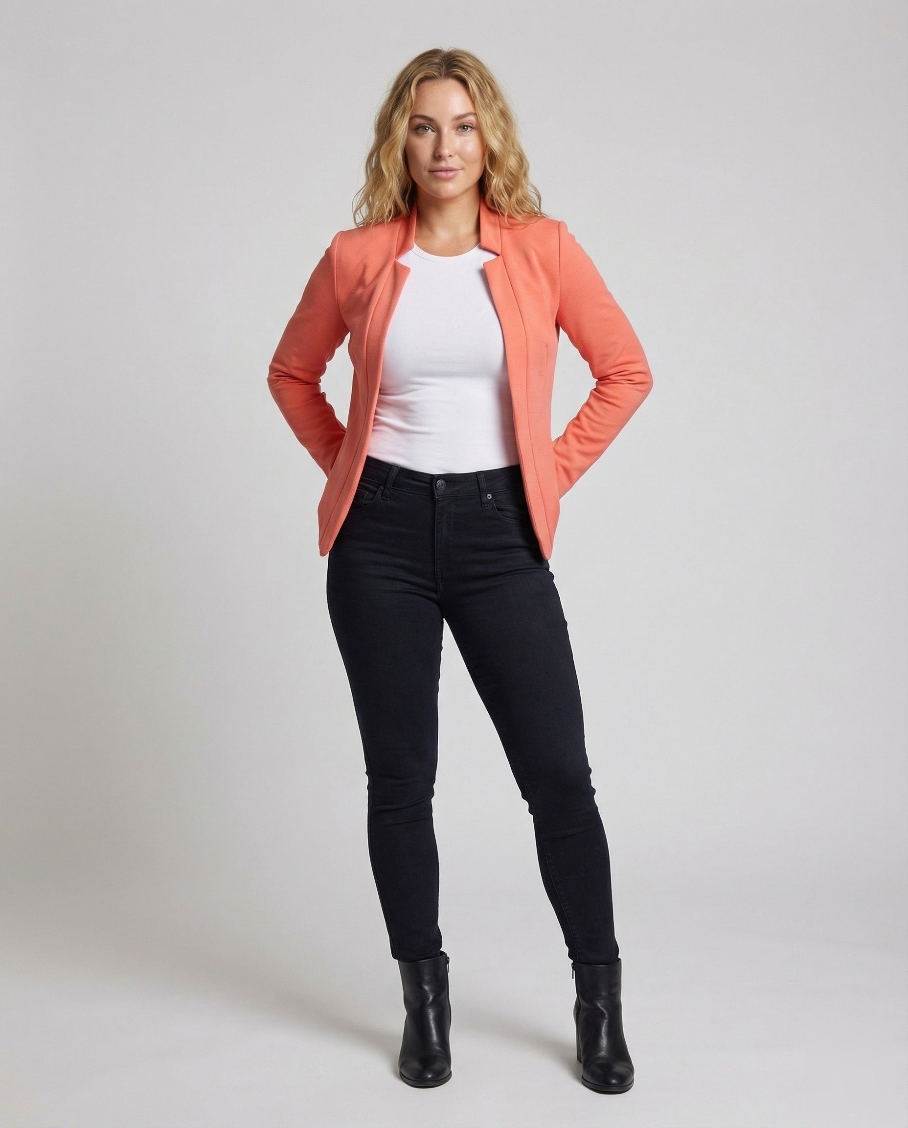 Damen Kurzblazer Offen - Norvielle