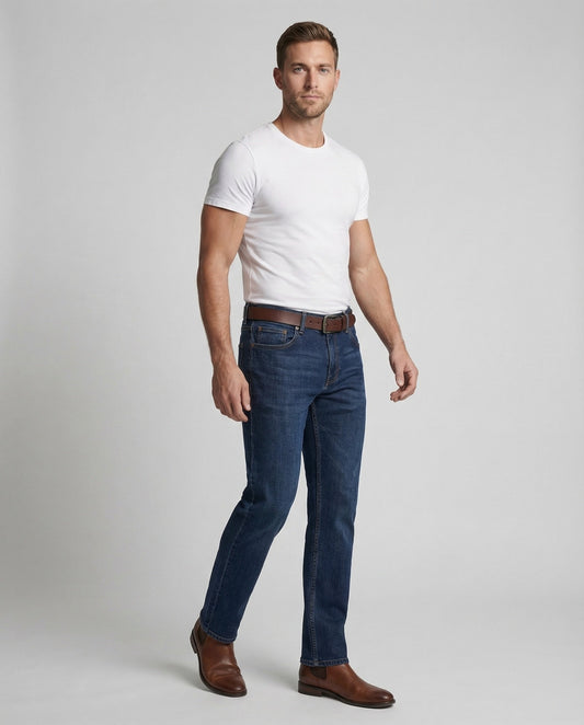 Herren Slim-Fit Jeans Stretch - Norvielle